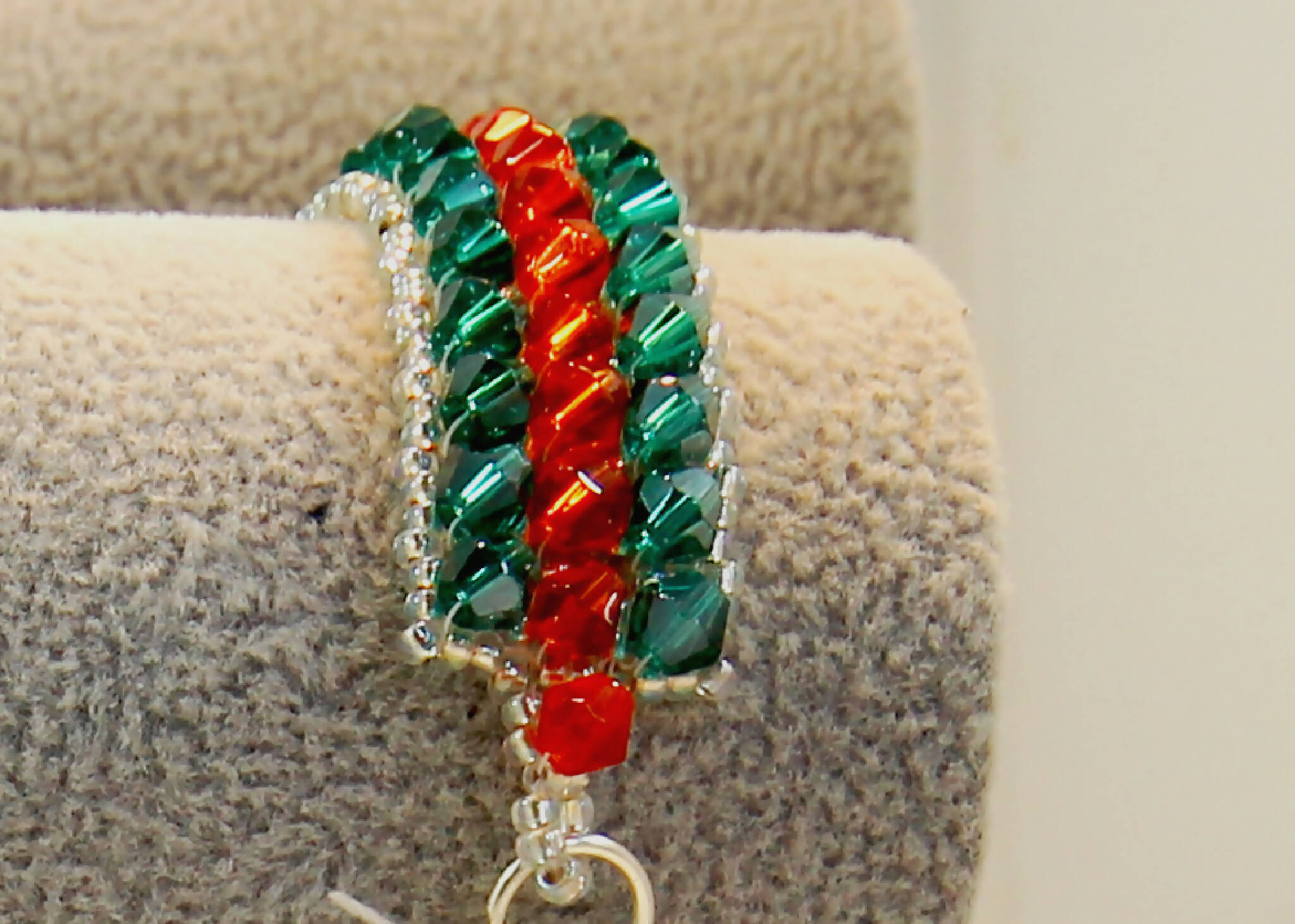 Swarovski Red Crystal Stardust Double Bracelet/Choker Necklace